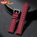 Bracelet toile voile 20 à 22 mm à libération rapide – Couleur du bracelet Rose Red