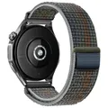 Bracelet tressé carré 20 à 22 mm pour Amazfit – Couleur du bracelet Bleu nuit