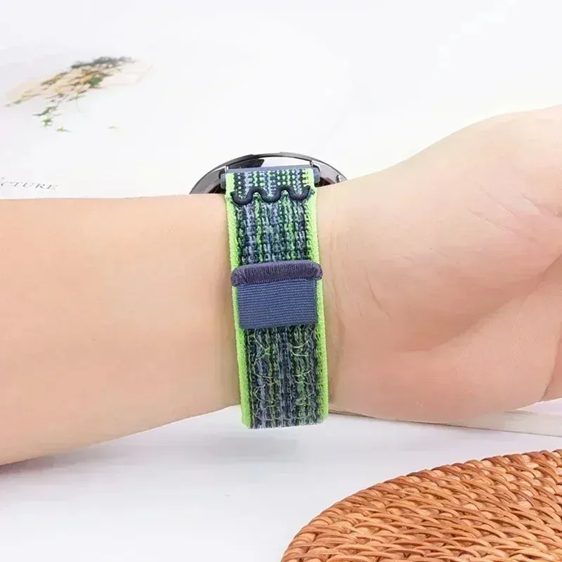 Bracelet tressé carré 20 à 22 mm pour Amazfit