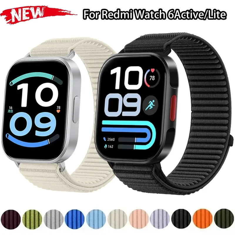Bracelet tressé nylon pour Redmi Watch 6 Active Lite