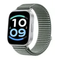 Bracelet tressé nylon pour Redmi Watch 6 Active Lite – Couleur du bracelet Celadon