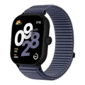 Bracelet tressé nylon pour Redmi Watch 6 Active Lite – Couleur du bracelet Iron anchor blue