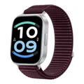 Bracelet tressé nylon pour Redmi Watch 6 Active Lite – Couleur du bracelet Plum color