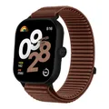 Bracelet tressé nylon pour Redmi Watch 6 Active Lite – Couleur du bracelet Terracotta colol