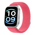 Bracelet tressé nylon pour Redmi Watch 6 Active Lite – Couleur du bracelet Water red