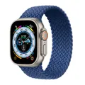 Bracelet tressé pour Apple Watch 38 à 49 mm – Couleur du bracelet Atlantic Blue