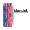 Bracelet tressé pour Apple Watch 38 à 49 mm – Couleur du bracelet Blue Pink