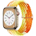 Bracelet tressé pour Apple Watch 38 à 49 mm – Couleur du bracelet Fragrant orange