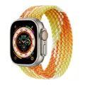 Bracelet tressé pour Apple Watch 38 à 49 mm – Couleur du bracelet Fragrant orange
