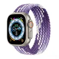 Bracelet tressé pour Apple Watch 38 à 49 mm – Couleur du bracelet Grape purple