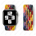 Bracelet tressé pour Apple Watch 38 à 49 mm – Couleur du bracelet heptacolor