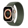 Bracelet tressé pour Apple Watch 38 à 49 mm – Couleur du bracelet inverness green