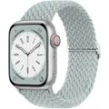 Bracelet tressé pour Apple Watch 38 à 49 mm – Couleur du bracelet light blue