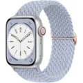 Bracelet tressé pour Apple Watch 38 à 49 mm – Couleur du bracelet lilac