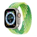 Bracelet tressé pour Apple Watch 38 à 49 mm – Couleur du bracelet Lime