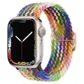 Bracelet tressé pour Apple Watch 38 à 49 mm – Couleur du bracelet new pride edition