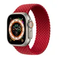 Bracelet tressé pour Apple Watch 38 à 49 mm – Couleur du bracelet Red