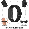 Bracelet tressé pour Xiaomi Mi Band 3 à 7 – 2