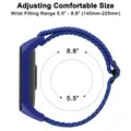 Bracelet tressé pour Xiaomi Mi Band 3 à 7 – 4