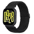 Bracelet tressé pour Xiaomi Redmi Watch 5 actif et lite – Couleur du bracelet Black