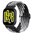 Bracelet tressé pour Xiaomi Redmi Watch 5 actif et lite – Couleur du bracelet Black clever
