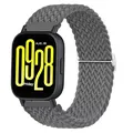 Bracelet tressé pour Xiaomi Redmi Watch 5 actif et lite – Couleur du bracelet deep gray