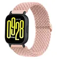 Bracelet tressé pour Xiaomi Redmi Watch 5 actif et lite – Couleur du bracelet pink sand