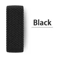 Bracelet tressé Solo Loop pour Apple Watch 38 à 49 mm – Couleur du bracelet Black
