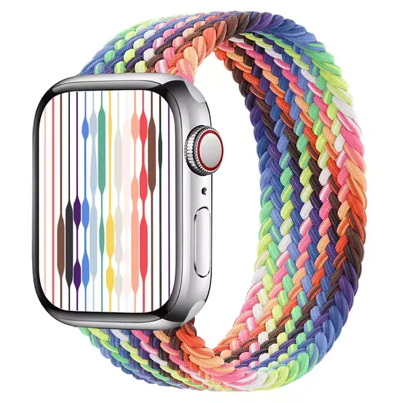 Bracelet tressé Solo Loop pour Apple Watch 38 à 49 mm