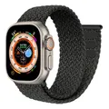 Bracelet tressé solo pour Apple Watch 40 à 49 mm – Couleur du bracelet Black Unity