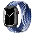 Bracelet tressé solo pour Apple Watch 40 à 49 mm – Couleur du bracelet Blueberry