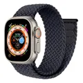 Bracelet tressé solo pour Apple Watch 40 à 49 mm – Couleur du bracelet charcoal