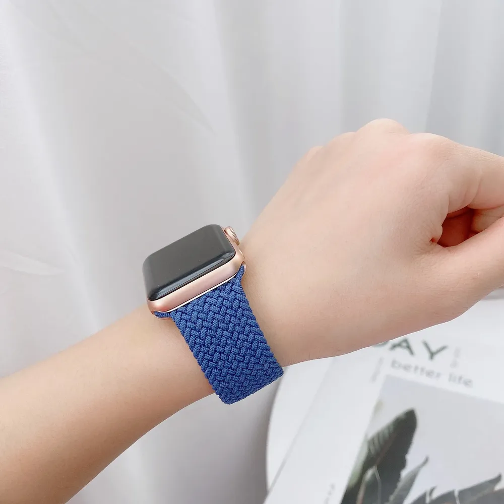 Bracelet tressé solo pour Apple Watch 40 à 49 mm