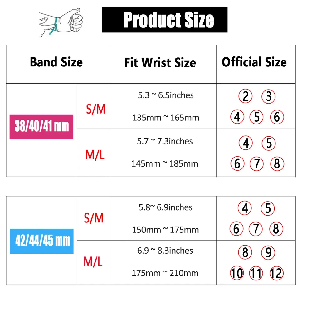 Bracelet tressé solo pour Apple Watch 40 à 49 mm