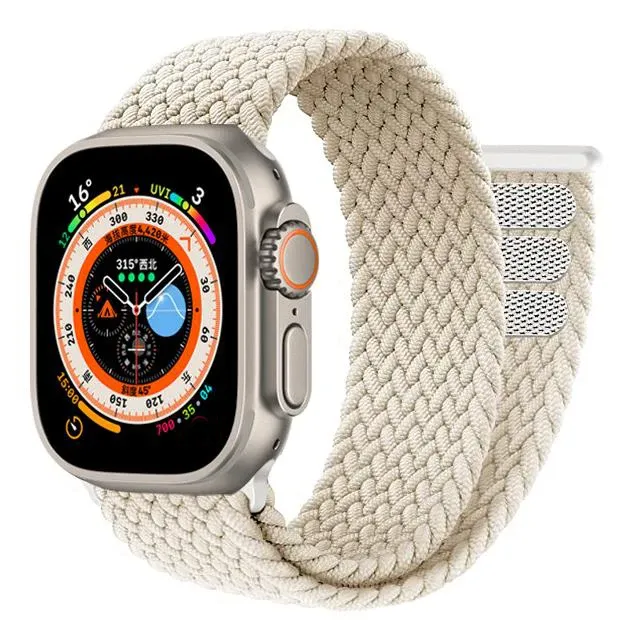 Bracelet tressé solo pour Apple Watch 40 à 49 mm