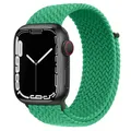 Bracelet tressé solo pour Apple Watch 40 à 49 mm – Couleur du bracelet green