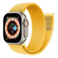 Bracelet tressé solo pour Apple Watch 40 à 49 mm – Couleur du bracelet Maize