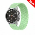Bracelet tressé solo pour Samsung Galaxy Watch 44mm 20 à 22mm – Couleur du bracelet pistachio