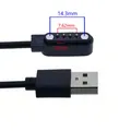 Câble chargeur magnétique USB Type C 2/4 broches – Couleur 4P USB-7.62-14.3