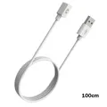 Câble de charge magnétique USB pour montre Redmi 5/4/3 – Couleur WHITE-100CM