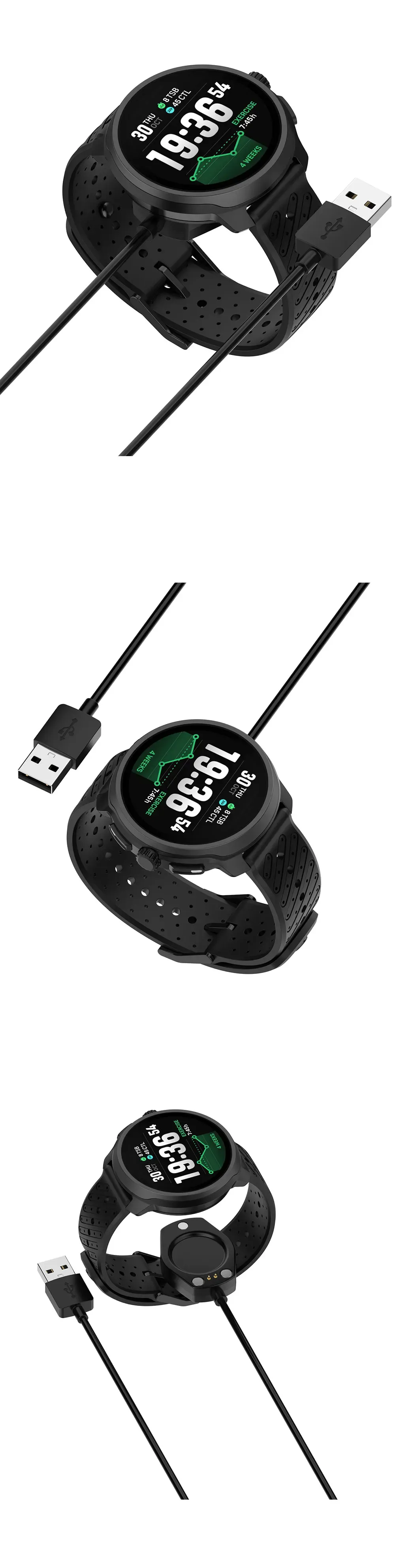 Câble de charge USB pour Suunto Race 2/Vertical 2