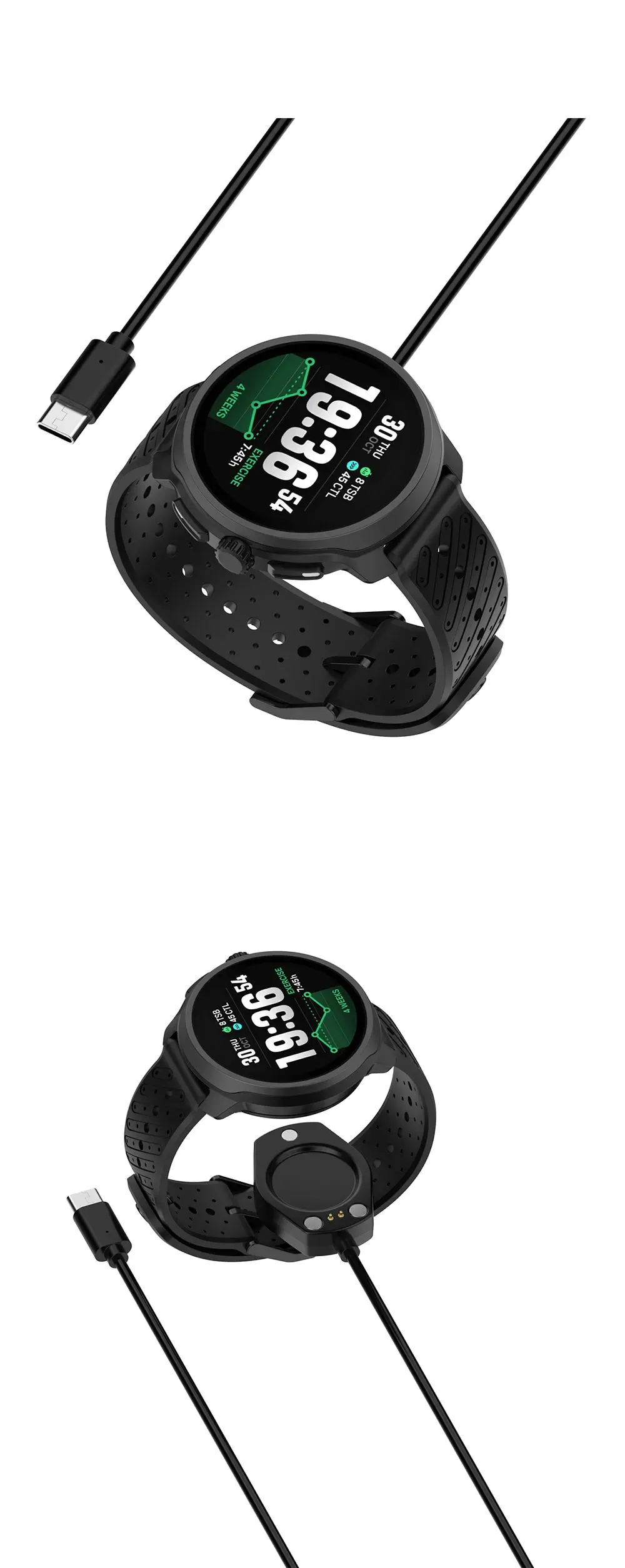 Câble de charge USB pour Suunto Race 2/Vertical 2
