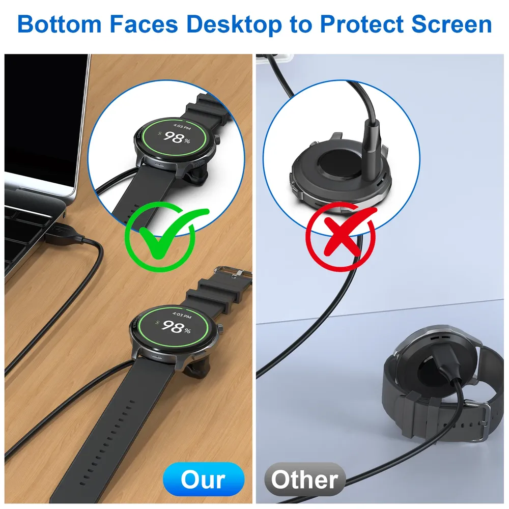 Câble USB Type-C pour montre connectée Coros 2 pièces