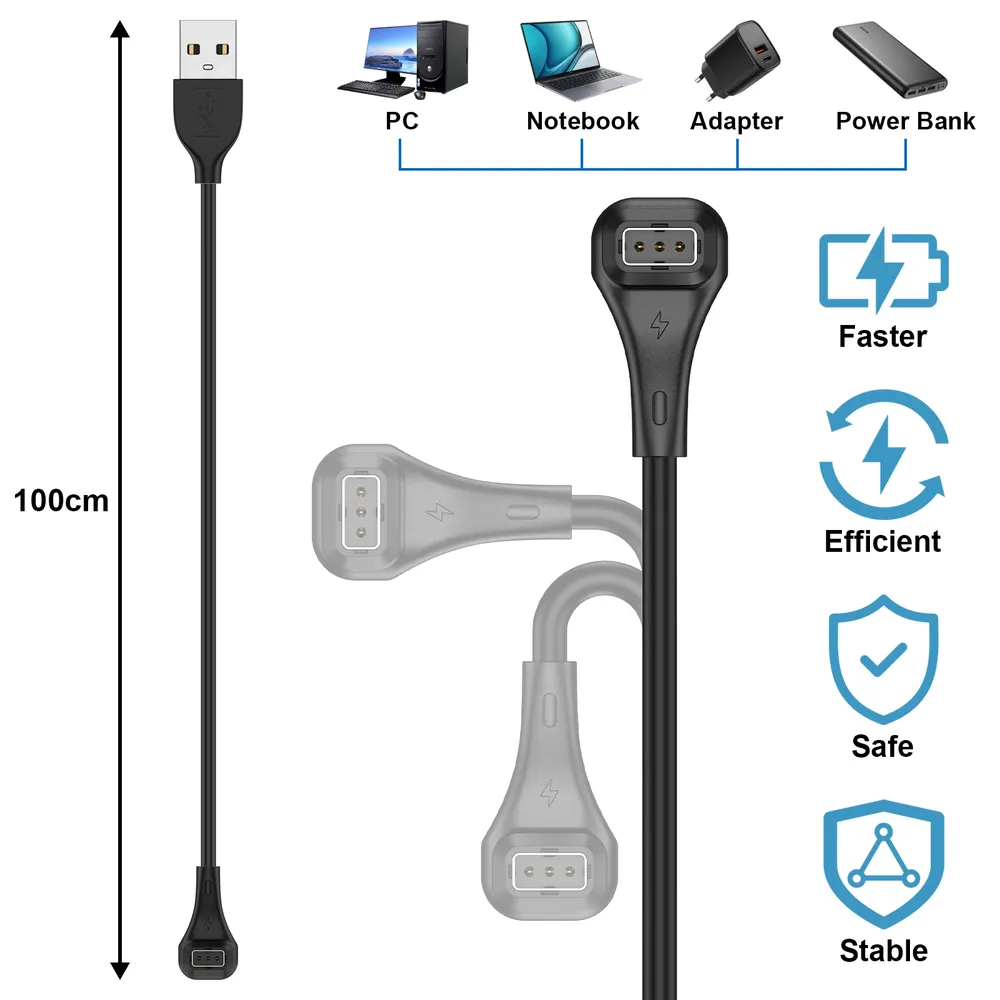 Câble USB Type-C pour montre connectée Coros 2 pièces