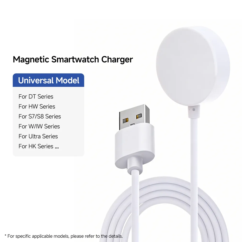 Chargeur magnétique universel pour montres intelligentes S8 Pro/DT3