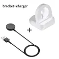 Chargeur magnétique USB pour Samsung Galaxy Watch 3/4 – Couleur Cable-White Bracket
