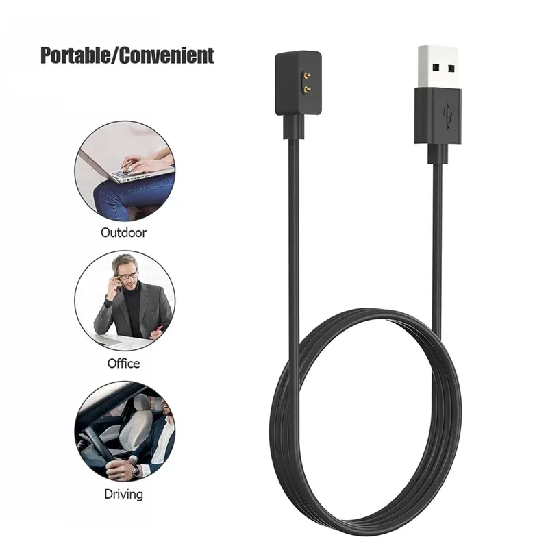 Chargeur magnétique USB pour Xiaomi Mi Band 8/Redmi Watch 3