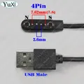 Chargeur magnétique USB type-c 2 à 4 broches – Color 4Pin-7.62-14.3