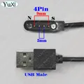 Chargeur magnétique USB type-c 2 à 4 broches – Color 4Pin-9.0-15.5