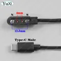 Chargeur magnétique USB type-c 2 à 4 broches – Color Type-C-4.0-12.3